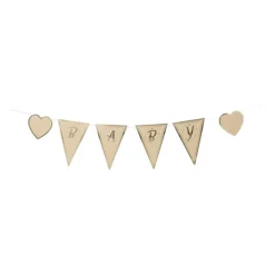 Slinger baby - bruin/goud - 2x200 cm
