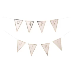 Slinger baby girl - roze/goud - 2x200 cm