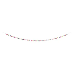 Slinger gekleurde rondjes - papier - 50 cm