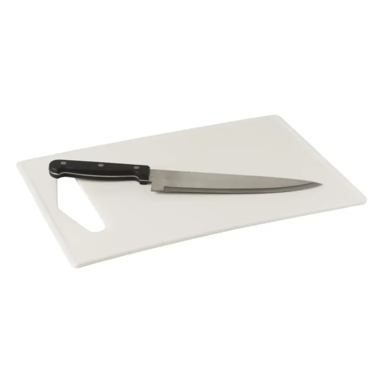 Snijplank kunststof - wit - 24x35 cm