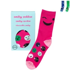Sokken Smiley - one size - diverse varianten