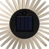 Solar lantaarn - beige - ø20x18 cm