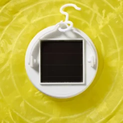 Solar tuinlampion - geel - ø25 cm