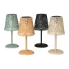 Solar tuinlamp op voet - groen - ø13x28 cm