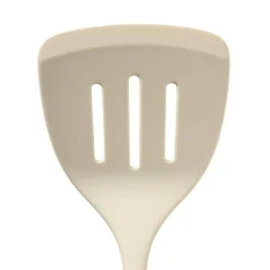 Spatel met gleuf - wit - 34 cm