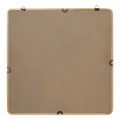 Spiegel Lindt - vierkant - bruin - 60x60 cm