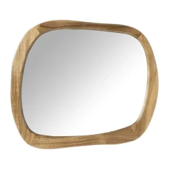 Spiegel organic - acaciahout - 55x48 cm
