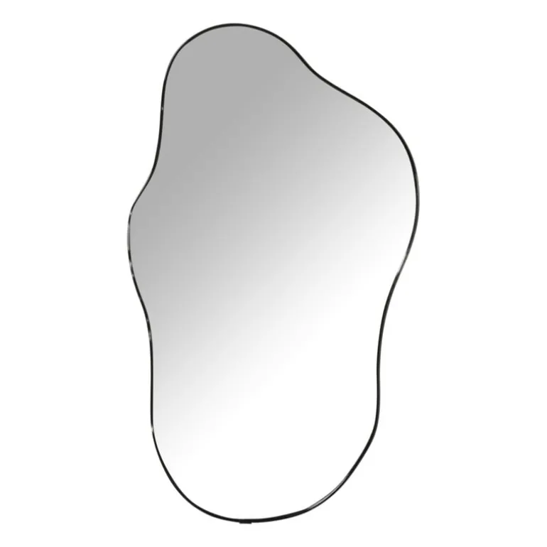 Spiegel organic - zwart - 60x34.5 cm
