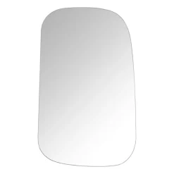 Spiegel organisch - zilverkleurig - 60x37 cm