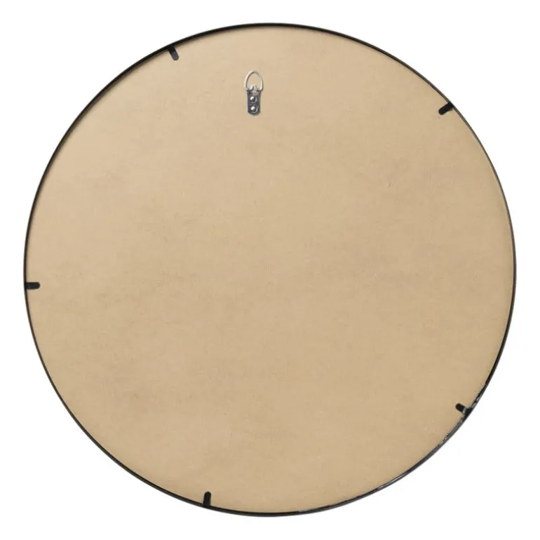Spiegel rond met metalen lijst - diameter 60 cm