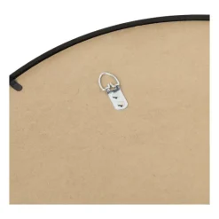 Spiegel rond met metalen lijst - diameter 60 cm