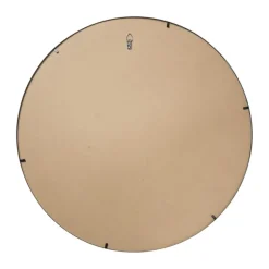 Spiegel rond met metalen lijst - diameter 80 cm