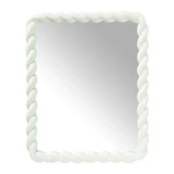 Spiegel twist - groen - 53x43 cm