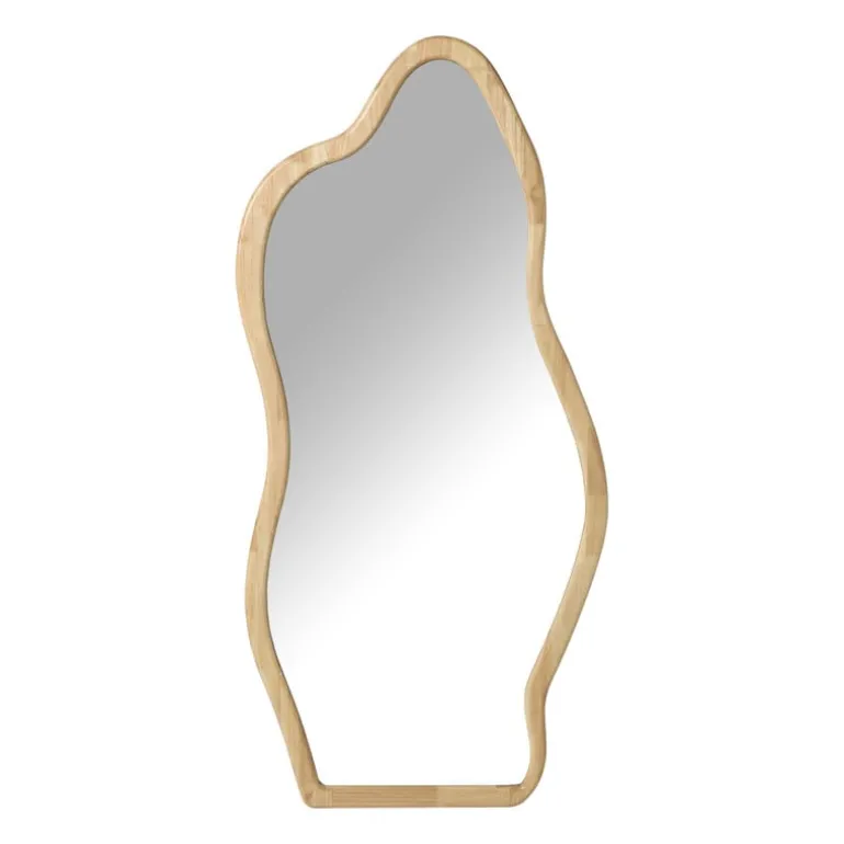 Spiegel XL wave - bruin - 70x150 cm
