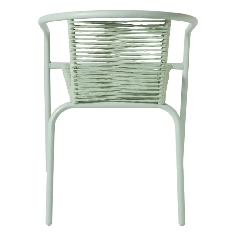 Stapelbare tuinstoel Tim - groen - 73x53x62 cm