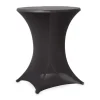 Statafelrok - zwart - polyester - 80x110 cm