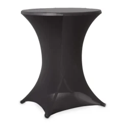 Statafelrok - zwart - polyester - 80x110 cm
