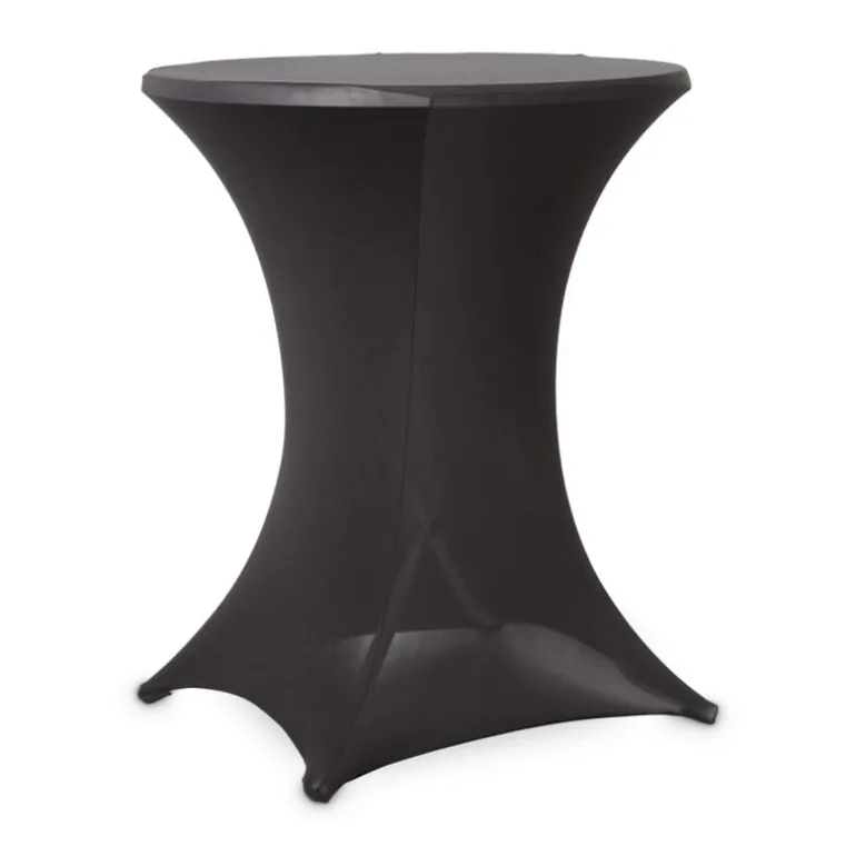 Statafelrok - zwart - polyester - 80x110 cm