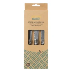 Steak messen - 23 cm - set van 6