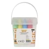 Stoepkrijt potloden - multikleur - set van 12