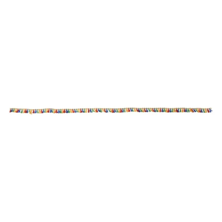 Stoffenband met kwastjes - set van 5 - 100 cm