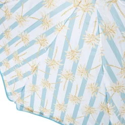 Strandparasol palmboom - blauw - ø160x180x180 cm