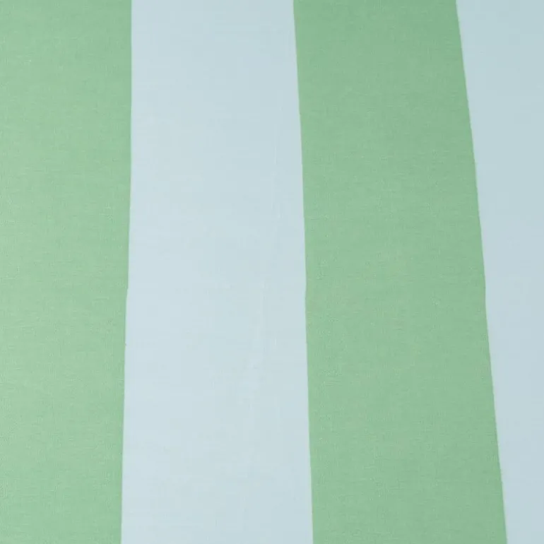 Strandparasol streep - groen/blauw - ø160x180 cm