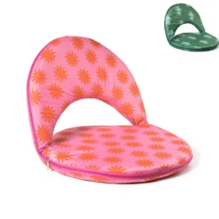 Strandstoel opvouwbaar met rits - multikleur - diverse varianten