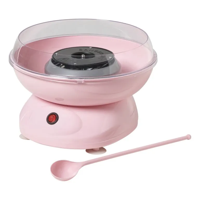 Suikerspin machine - roze - watt