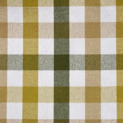 Tafelkleed ruit - groen/geel - 140x240 cm