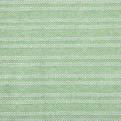 Tafelkleed streep - groen/wit - 140x240 cm