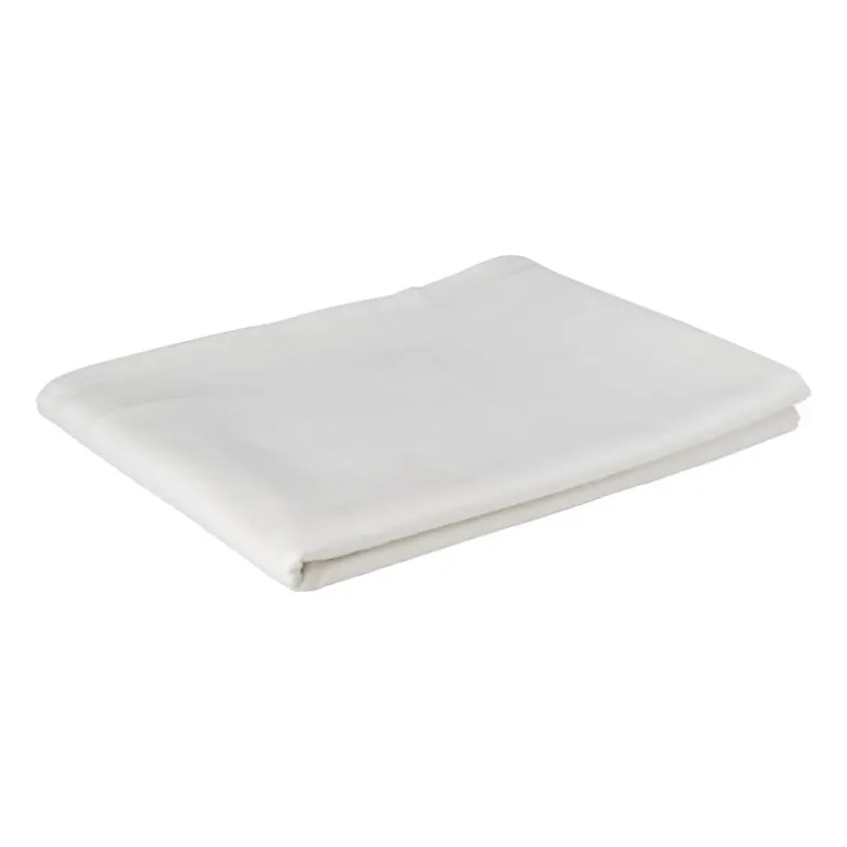 Tafelkleed wit - katoen/polyester - 140x240 cm