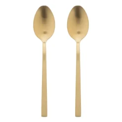 Tafellepels - goudkleurig - set van 2