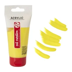 Talens acrylverf - geel - 75 ml