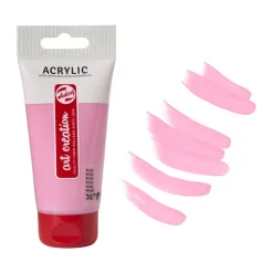 Talens acrylverf - roze - 75 ml