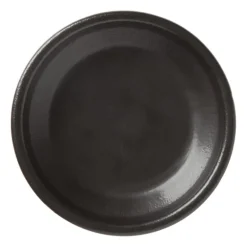 Tapasbakje klei - zwart - ⌀14 cm