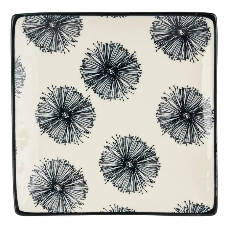 Tapas bord Sevilla - bloemen - 15x15 cm