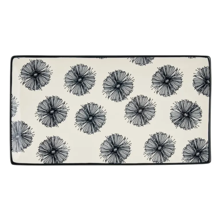 Tapas bord Sevilla - bloemen - 28x15,5 cm