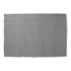 Tapijt hoogpolig - wit - 60x90 cm