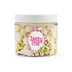Tasty Me crispy chocolade ballen - goud - 100 gram