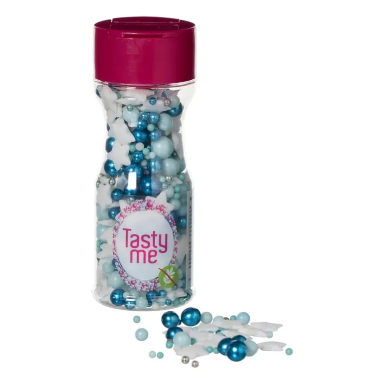 Tasty Me sprinkels - oh baby blue - 70 gram