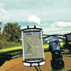 Telefoonhouder fiets - zwart