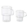 Theeglas dubbelwandig - 260 ml - glas