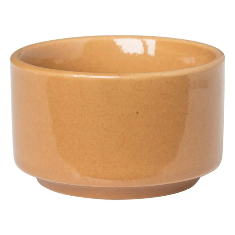 Theelichthouder mini - terra - ø5x3 cm