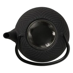 Theepot Yuka - zwart - 1.2 liter