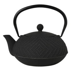 Theepot Yuka - zwart - 1.2 liter