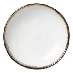 Theezakjeshouder Toscane - wit - ø9x2.1 cm