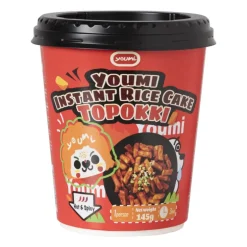 Topokki rice cake - Youmi hot & spicy - 145 gram