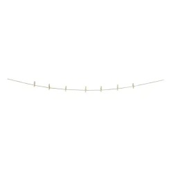 Touw met mini knijpers - 3 meter
