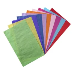 Transparant papier - multikleur - set van 10